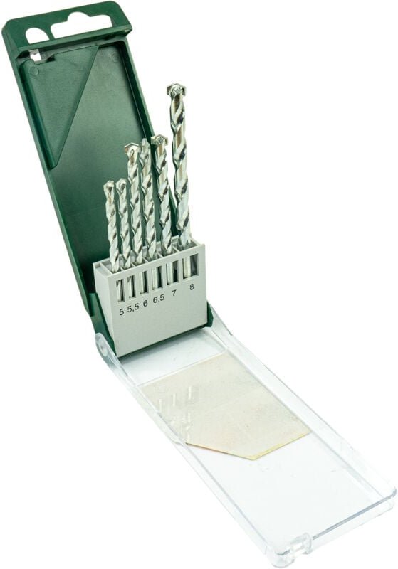 Bosch - Stein-Spiralbohrer-Set 6teilig Accessories 2609255461 Zylinderschaft 1 Set
