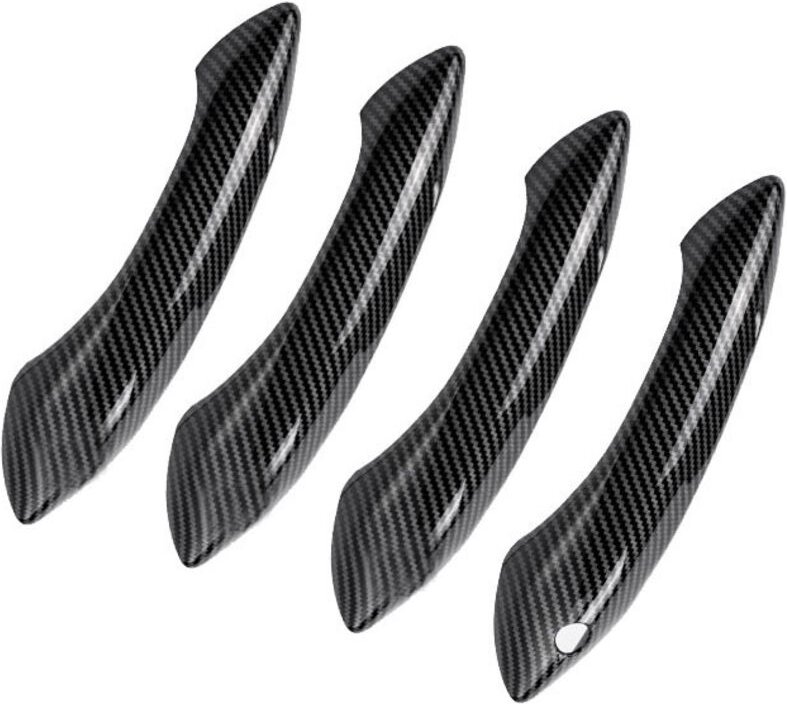 ABS Karbon Faser AußEn TüR Schutz Abdeckung Verkleidung FüR 5 6 7 Series F07 F10 F11 F06 F12 F13 F01 F02