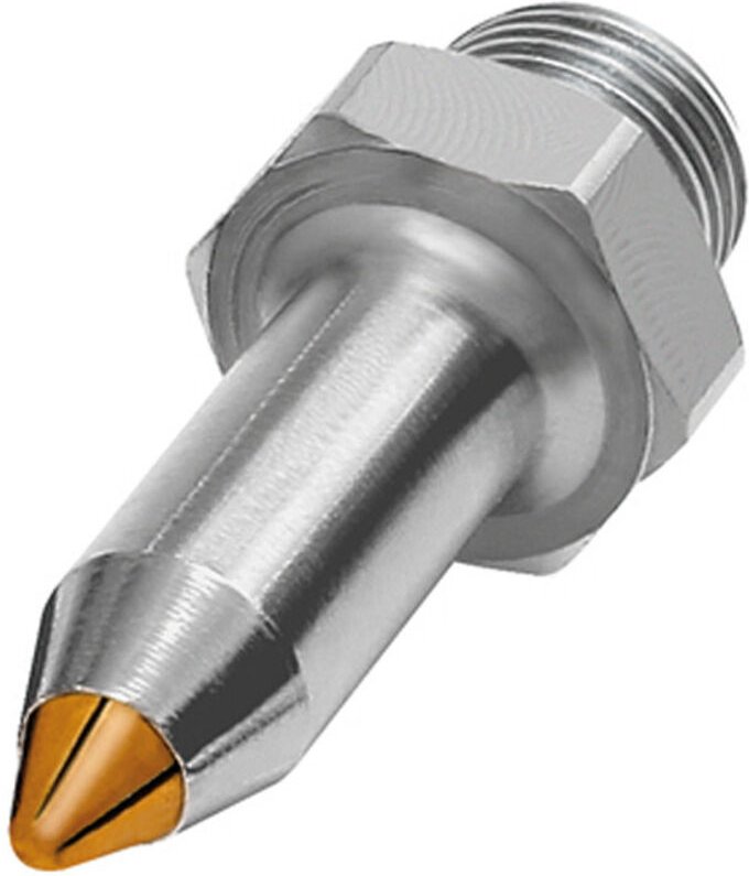 Feinstrahldüse, M12x1,25, Stahl vern., ms, Düsen-Außen-ø 10 mm, 1 - Riegler