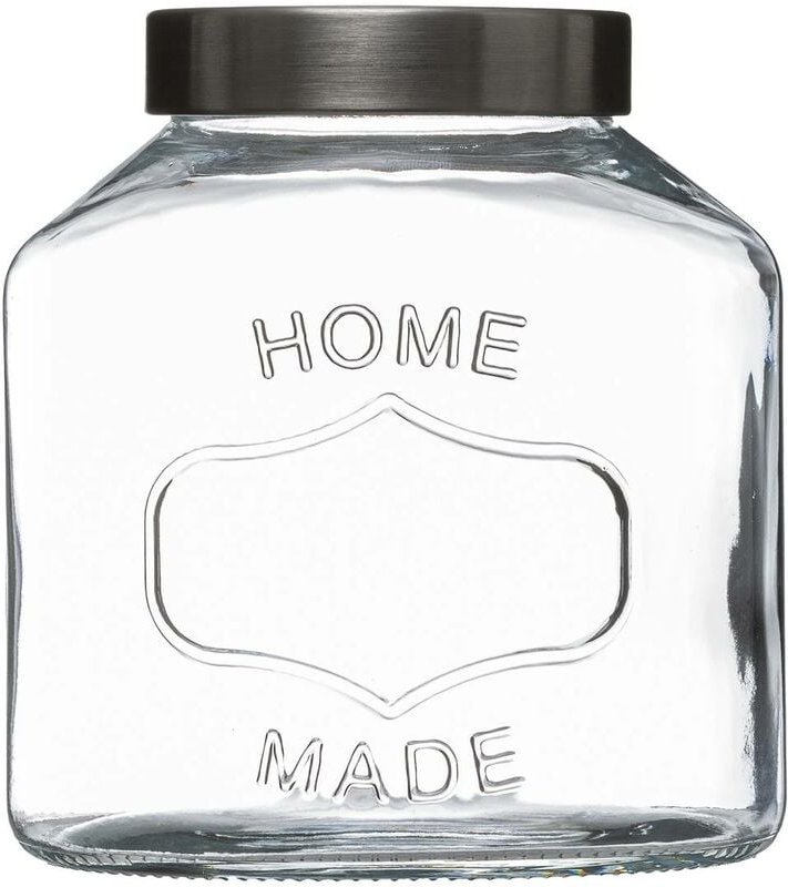 5five Simply Smart - Einmachglas glas deckel edelstahl 2,5l - 5five