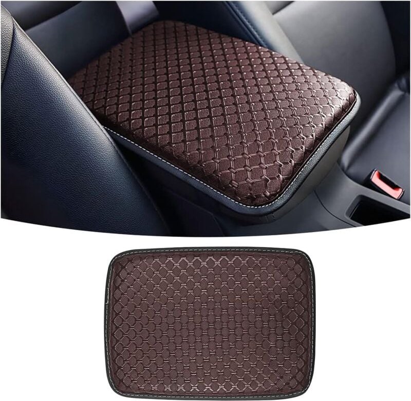 Thumbnail - Lntyq - Housse pour Accoudoir de Voiture, Coussin de Boîte D'accoudoir Voiture Housse Console Centrale, Housse de Consol...