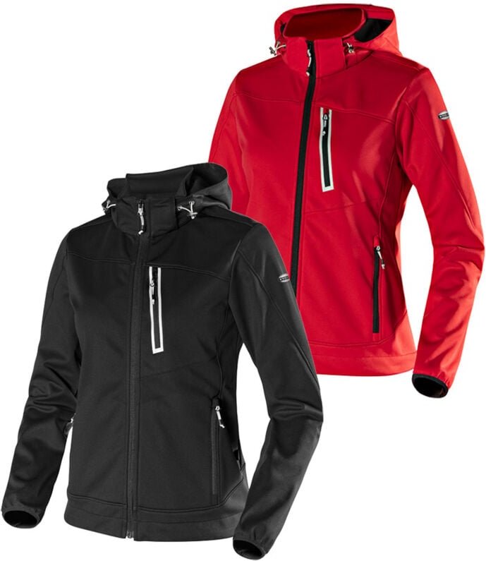Diadora Utility Softshell Athena Arbeitsjacke für Damen - XL - Rot