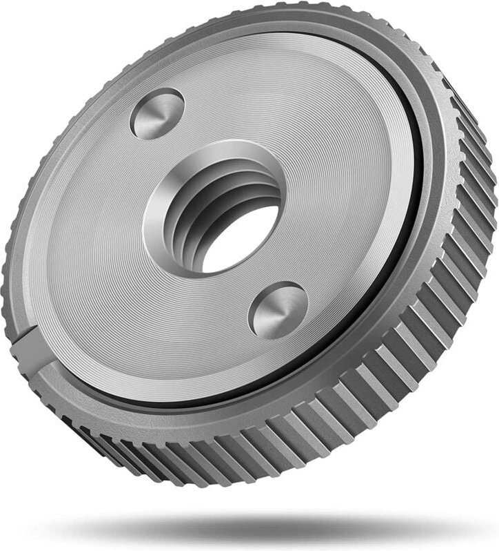 Selbstsichernder Winkelschleifer M14 mm Druckplatte 125 150 180 230 Zubehör Schnellspannmutter