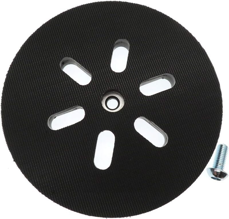 Schleifpad, 150 mm, mit 6-Loch-Klettverschluss für Exzenterschleifscheibe - Csparkv