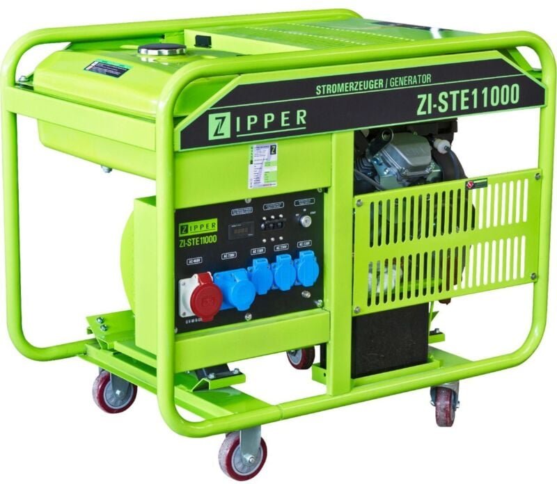 Zipper - Stromerzeuger ZI-STE11000 14500 w Benzin Stromerzeuger