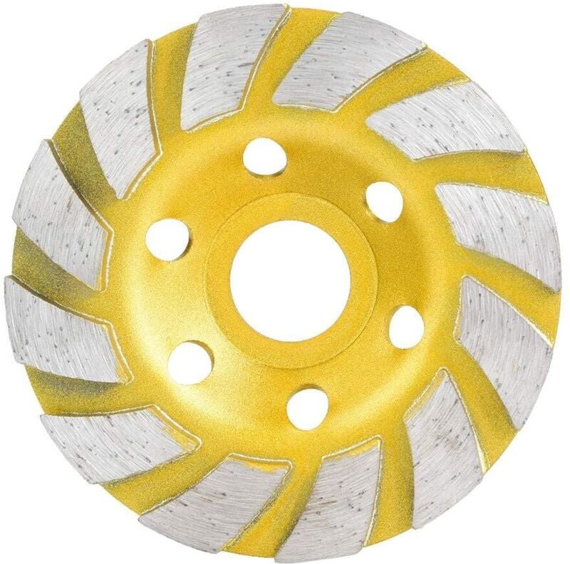 Diamant-Schleifscheibe, Diamantschleifscheibe zum Polieren von Keramik, Beton und Stein, 100 mm / 4 Zoll