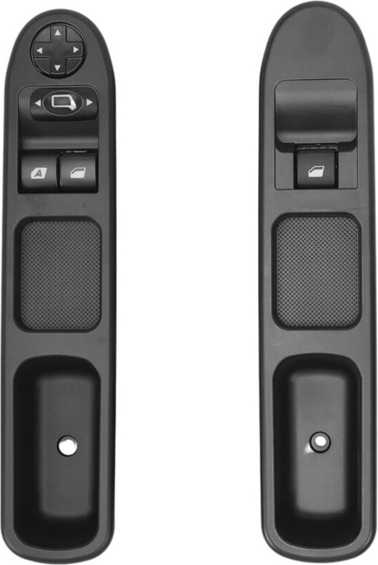 Anwendbare Fensterheberschaltertasten, Bedienfeld, kompatibel mit Peugeot 207 Citroen c3 6554.QC 6490HQ 6554HJ, 6-polig,...