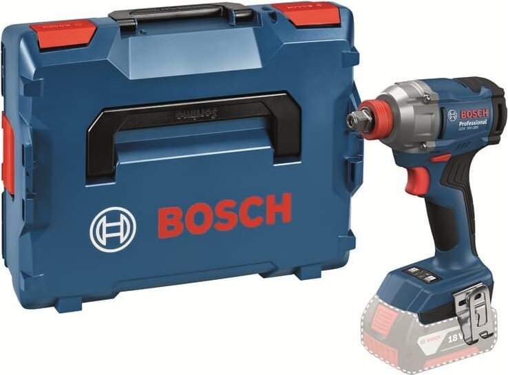 Bosch - Akku-Drehschlagschrauber gdx 18V-285, incl. Gürtelclip, l-boxx