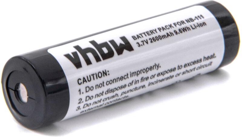 vhbw 1x Akku kompatibel mit Pioneer PIONEER PMD-R2 tragbaren Mini Disk DV (2600 mAh, 3,7 V, Li-Ion)