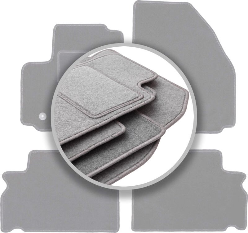 Graue Automatten für: Ford Galaxy MK2 Minivan (2006-2011)