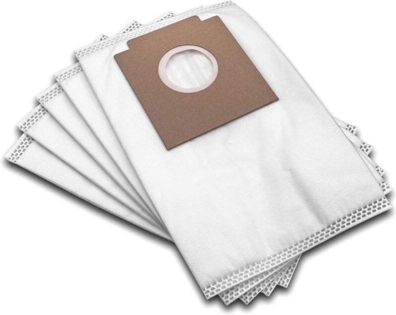 5x Staubsaugerbeutel Ersatz für Dirt Devil 7003022 für Staubsauger - Mikrovlies, 15,5cm x 24,6cm Weiß - Vhbw