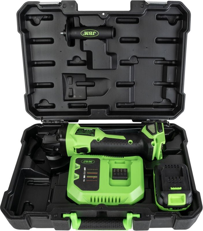 JBM60054C Akku-Winkelschleifer 115 mm mit Koffer