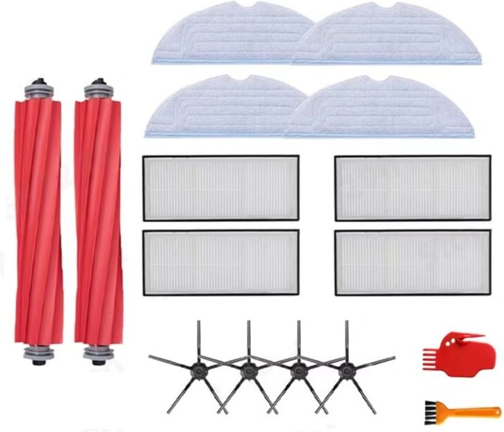 Für Staubsauger-Rollenbürstenfilter, Ersatzpaket