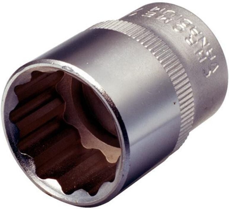 Thumbnail - KS-Tools 911.1585-E 1/2" 12-kant-Stecknuss,27mm , auf Hänger