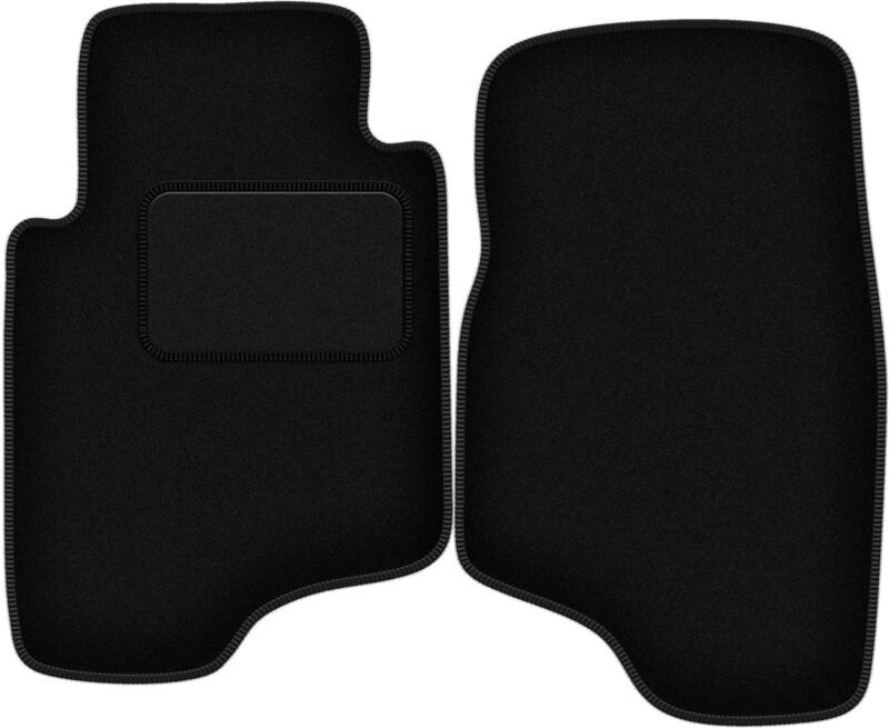 Vordere Matten schwarz für: Mitsubishi Pajero II Offroad (1991-1999)
