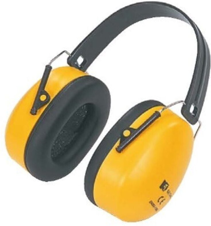 Verstellbarer Gehörschutz-Ohrschützer mit Kunststoffbügel OLEOMAC