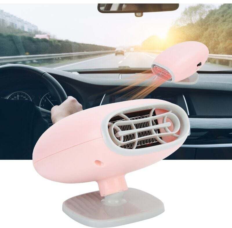 Thumbnail - SNQ - 150W 12V Auto Heizung Fan 360 Grad Rotation Tragbare Windschutzscheibe Defroster Zigarettenanzünder