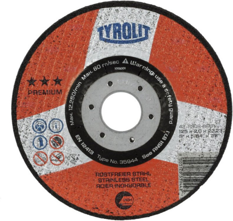 Thumbnail - Tyrolit - Trennscheibe premium, Scheiben-Ø: 178 mm, 563300 178