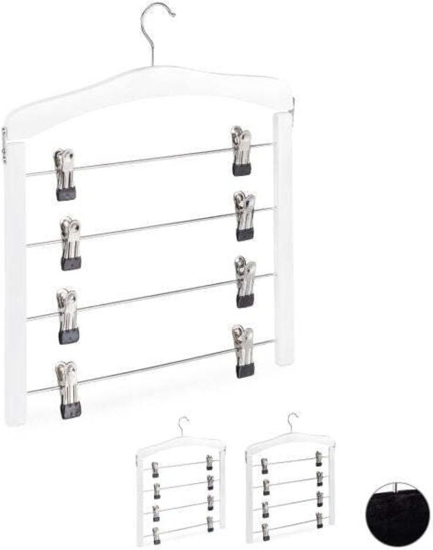 Set of 3 multi skirt hangers