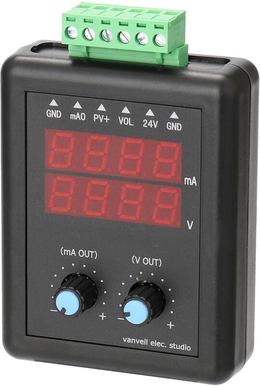 4-20mA 0-10V Signalgenerator, mit Ansicht