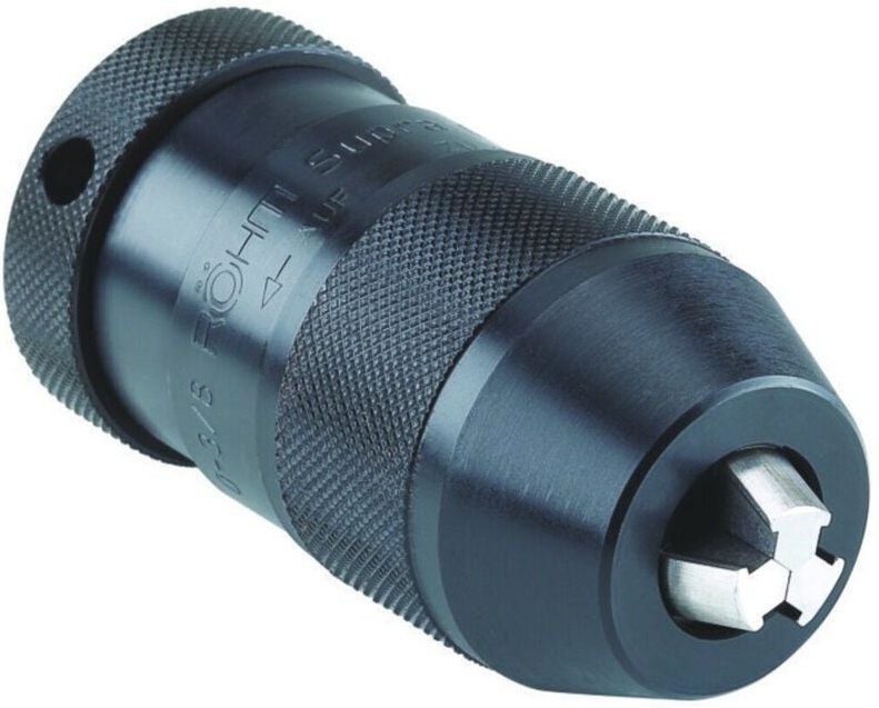 Röhm Gmbh - Röhm Schnellspannbohrfutter Supra 13, Bohrfutter Aufnahme B16, 1 - 13 mm