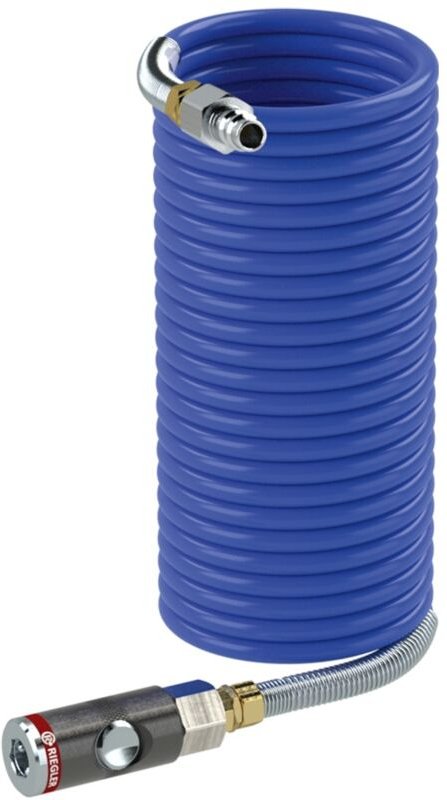 Spiralschl.-Kupplung-Set, Sicherheitskuppl., pa, ø 12x9, 5,0 m - Riegler