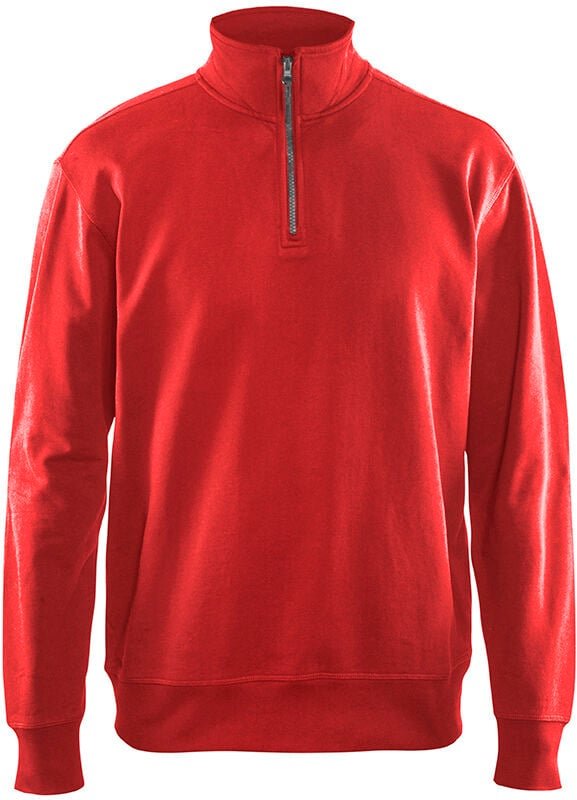 Arbeits-Sweatshirt mit Lkw-Kragen 3369 - Rot L