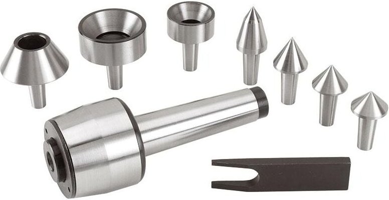 Revolver-Reitstock-Set fur Drehmaschine 4 cm Fervi c050/4