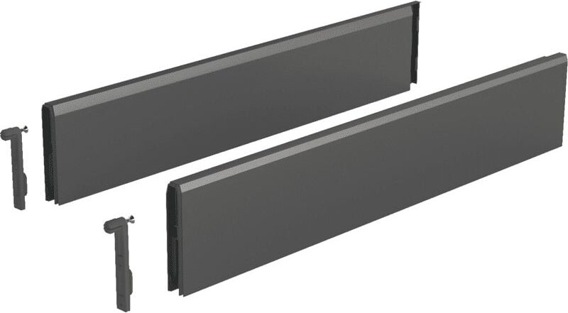 Thumbnail - Hettich Schubk.-Designelement, ArciTech, 9122925, NL550mm, Stahl anthrazit pulverbeschichtet