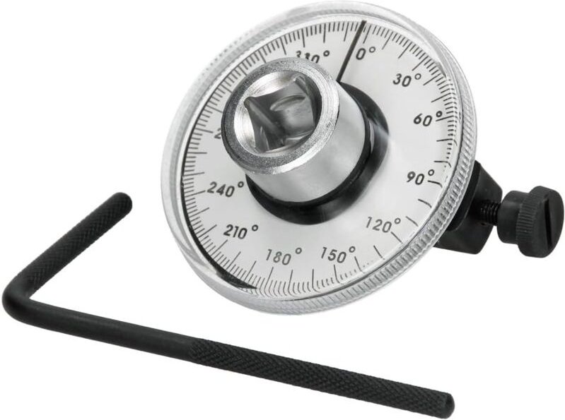 Sollbry - Winkel-Drehmomentschlüssel, Goniometer, Antriebsdrehmomentanzeige, Messgerät, Drehwinkel, Winkelmesser, Auto-G...