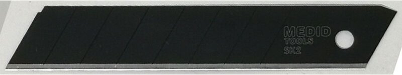 Thumbnail - Ersatzklingen 25 mm schwarz beschichtet - 10er Pack