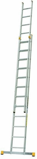 2-teilige Feuerwehrleiter 2x18 - Max. Länge 8.93m - 8218