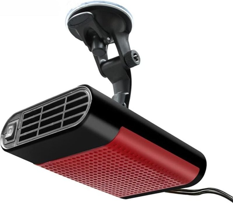 Aiperq - Auto-Defroster-Demister für Windschutzscheibe, 12 v, Autoheizung, 360° drehbar, 150 w, tragbarer Auto-Ventilato...