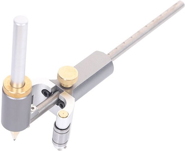 Thumbnail - Linear Arc Scriber Tool Dual-Purpose Marking Tool Holzbearbeitung 0-13 mm Anreißwerkzeug für Holzkeramik