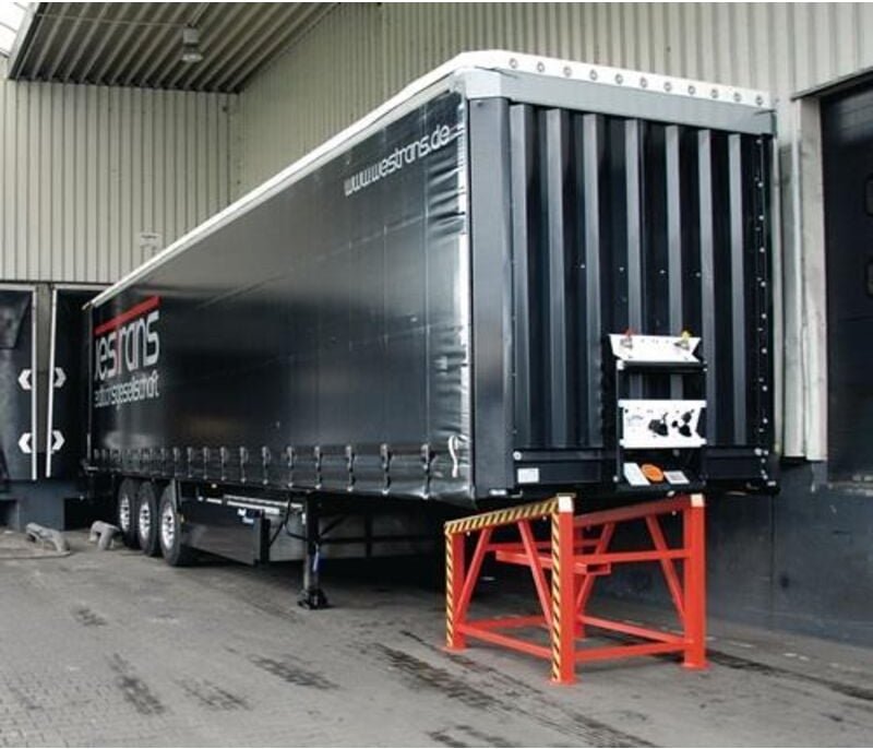 Bauer Verladestütze VS, lackiert, Feuerrot