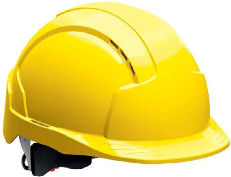 Schutzhelm EVOLite m.Dreh verschlusss, gelb - JSP