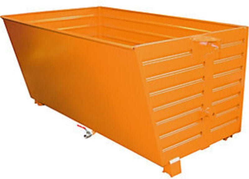 Bauer Späne-Stapelkipper BSS 200, lackiert, Gelborange