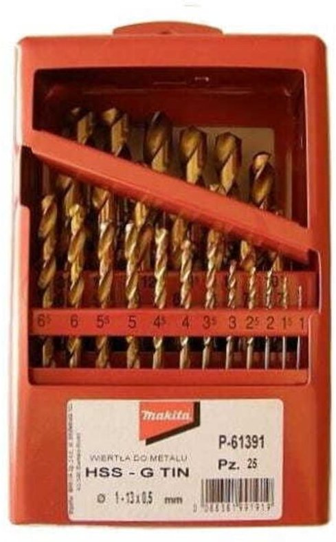 Thumbnail - TITAN HSS-G ZINNBOHRER-SET 25-tlg. 1-13 mm