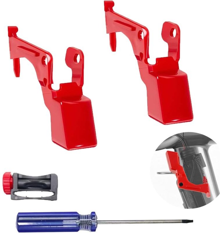 Kcvv - Ersatzschalter für Dyson V11 V10 Staubsauger, verbesserter Entriegelungsknopf für Dyson V15 V11 V10 (2 Schalter +...