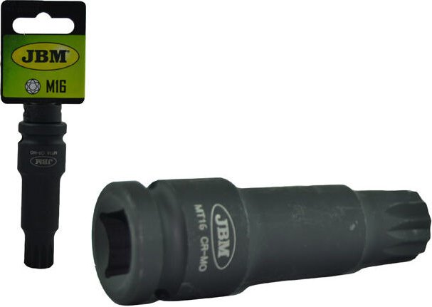 Manipulationssichere XZN Schlagschrauber-Steckschlüssel-Steckschlüssel M16 JBM52810