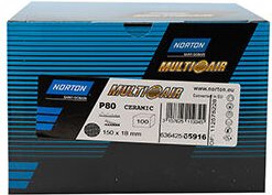 Norton Air Disc Multi Plus Diameter P80 150 100 Pieces