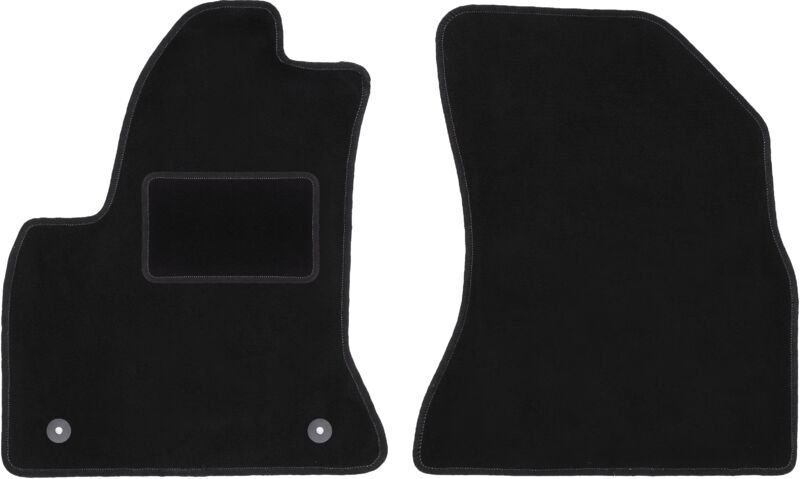 Vordere Matten schwarz für: Citroen C4 Picasso I Minivan (2006-2013)