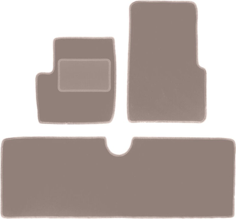 Beige Veloursmatten für: Renault Espace III Minivan (1996-2002)