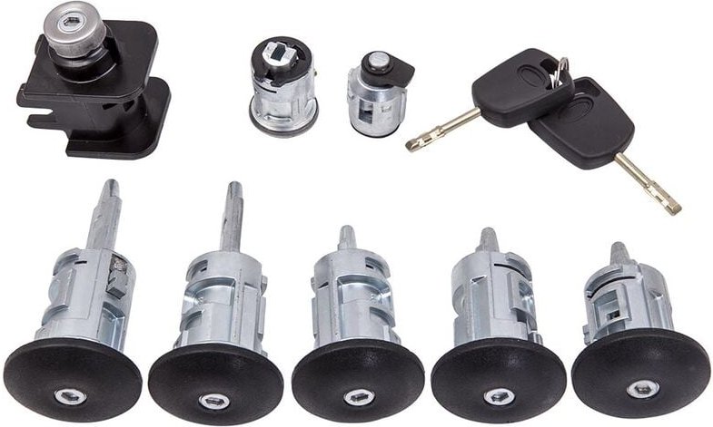 Zündschloss Türschloss Schlüssel Satz Für Ford Transit Connect 1.8 2002-2013