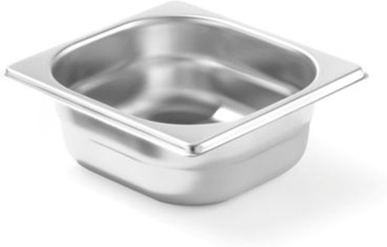 GN 1/6 Behälter, Edelstahl, Profi Line, Höhe 65 mm - Hendi 801734