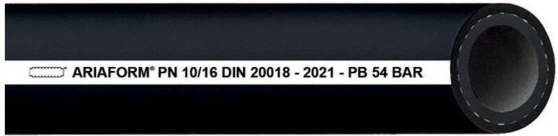 Pressluft-/Wasserschlauch ariaform® / din Innen-Ø 10 mm Außen-Ø 19,0 mm Länge 40 m Schwarz