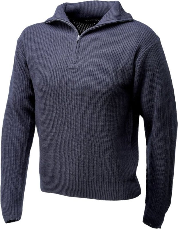 Scheibler Troyer-Pullover, mit rv, Gr. m, marine
