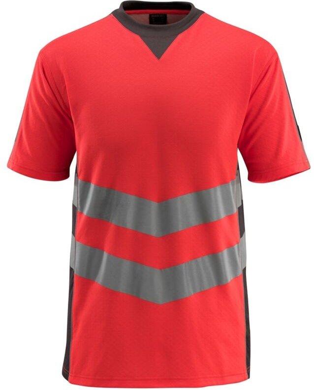 Mascot Warnschutz T-Shirt SANDWELL SAFE SUPREME 50127 Gr. XL warnrot/dunkelanthrazit