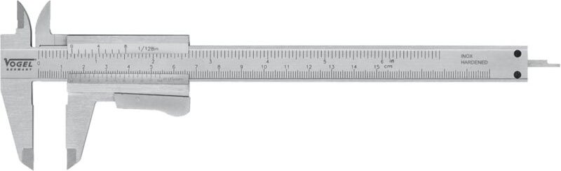 Vogel - Messschieber, Monoblock, din 862, 150 mm (Schraubenarretierung) 201030.2