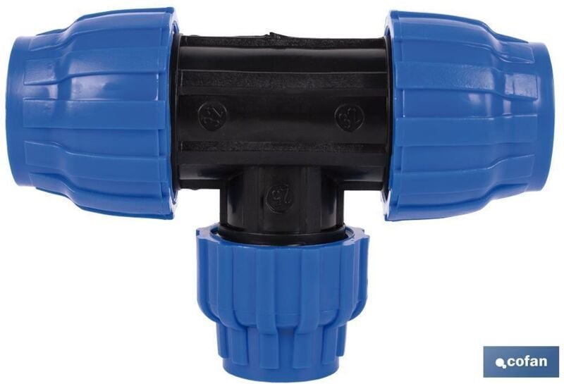 Te 90° reduziert Pp Pn16 75 x 63 x 75